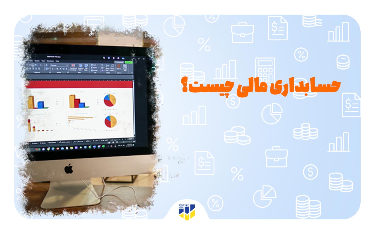 یک سیستم که محیط داخلی یکی از نرم افزارهای حسابداری مالی را نمایش می دهد