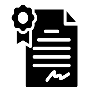 ایکون ارائه مدارک معتبر