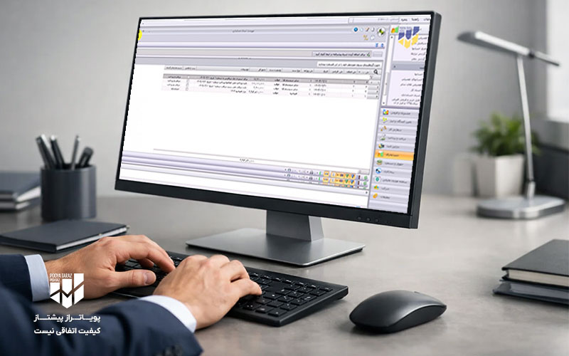 محیط نرم افزار حسابداری سپیدار همکاران سیستم